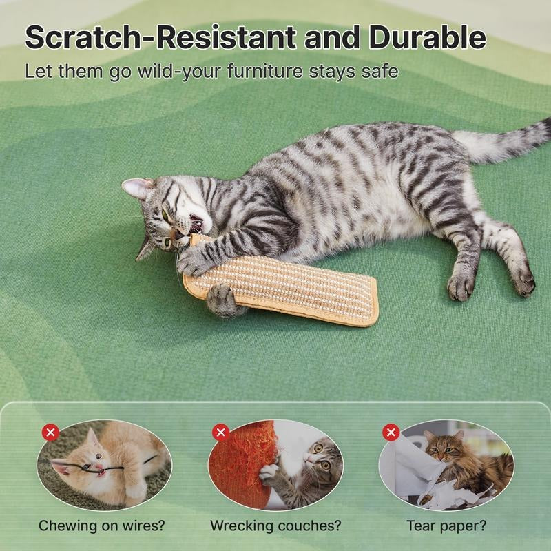 🐾 Catnip-Infused Sisal Toy – Helps Keep Indoor Cats Busy, Active & Entertained 😻