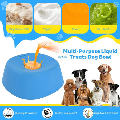 🐶 No-Spill Pet Bowl – Raised Edge Food & Water Bowl for Dogs & Cats 💧