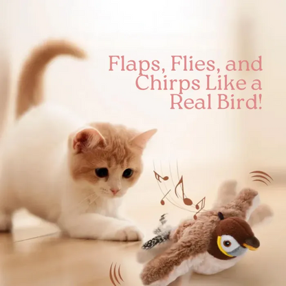 😻 Interactive Flapping Bird Cat Toy – Chase, Pounce & Play 🐦