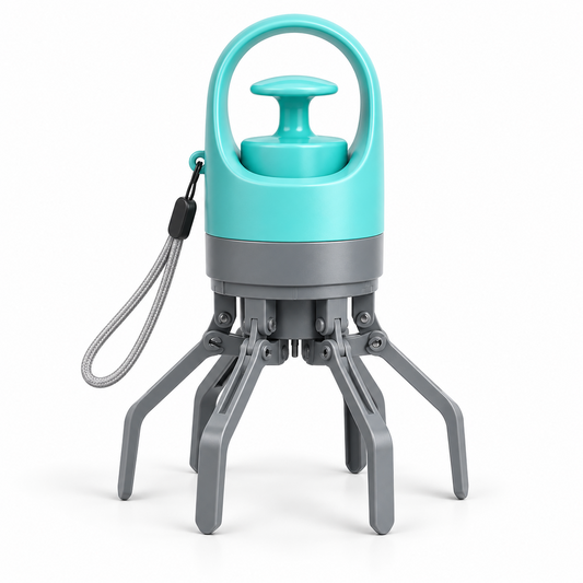 Portable Pet Waste Pickup Device with Waste Bag Options