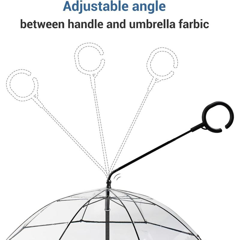 🐶 Hands-Free Dog Umbrella – Adjustable Rain Shield for Walks ☔🐾