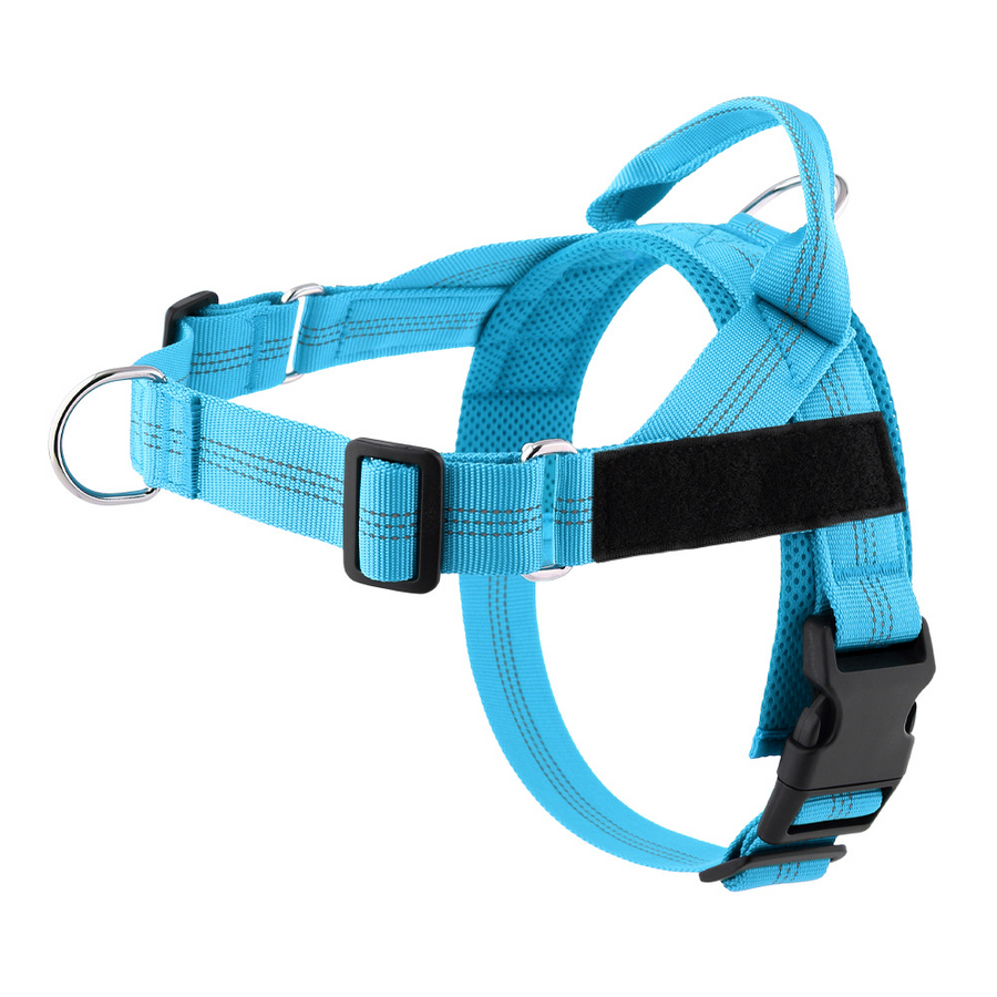 🐶 Adjustable No-Pull Dog Harness – Secure, Comfortable & Walk-Ready 🐾