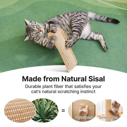 🐾 Catnip-Infused Sisal Toy – Helps Keep Indoor Cats Busy, Active & Entertained 😻