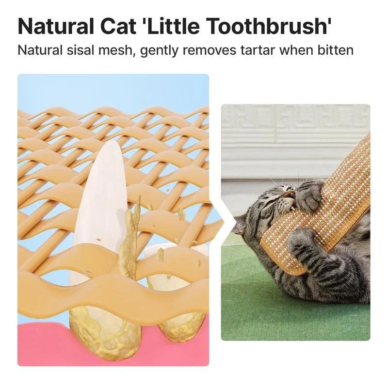 🐾 Catnip-Infused Sisal Toy – Helps Keep Indoor Cats Busy, Active & Entertained 😻