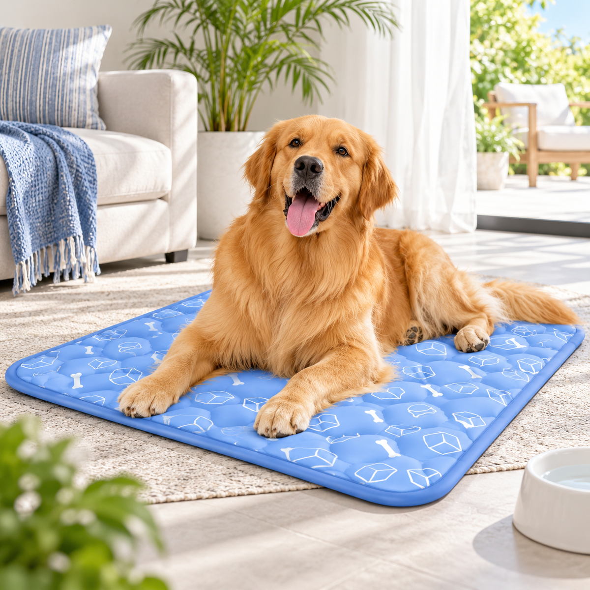 Cooling Comfort Pet Mat – Soft Everyday Resting Pad