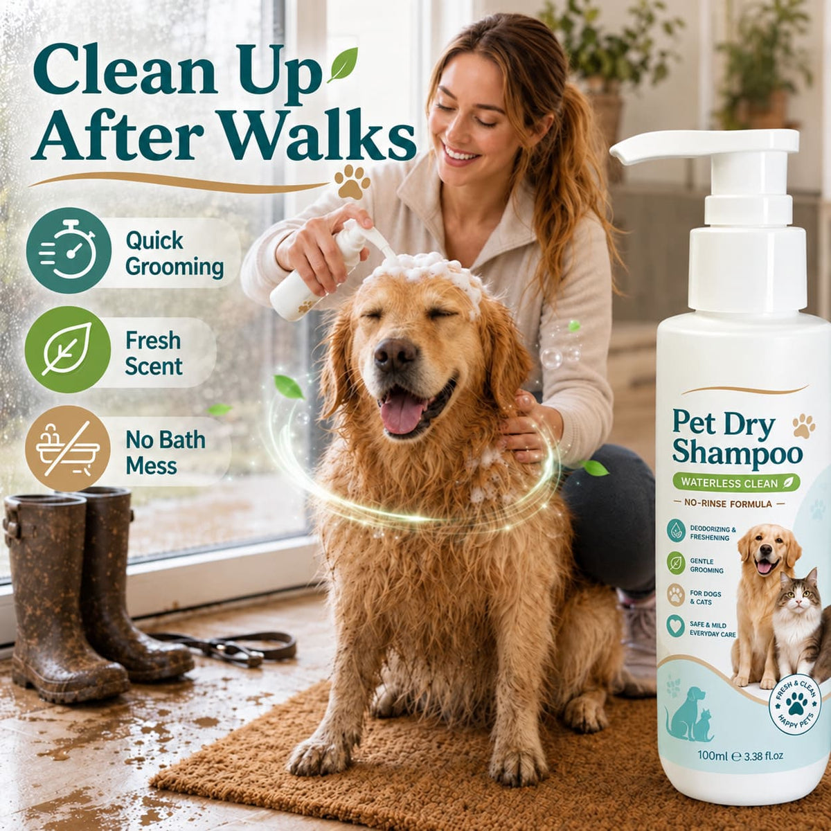 Free Pet Shampoo Mousse