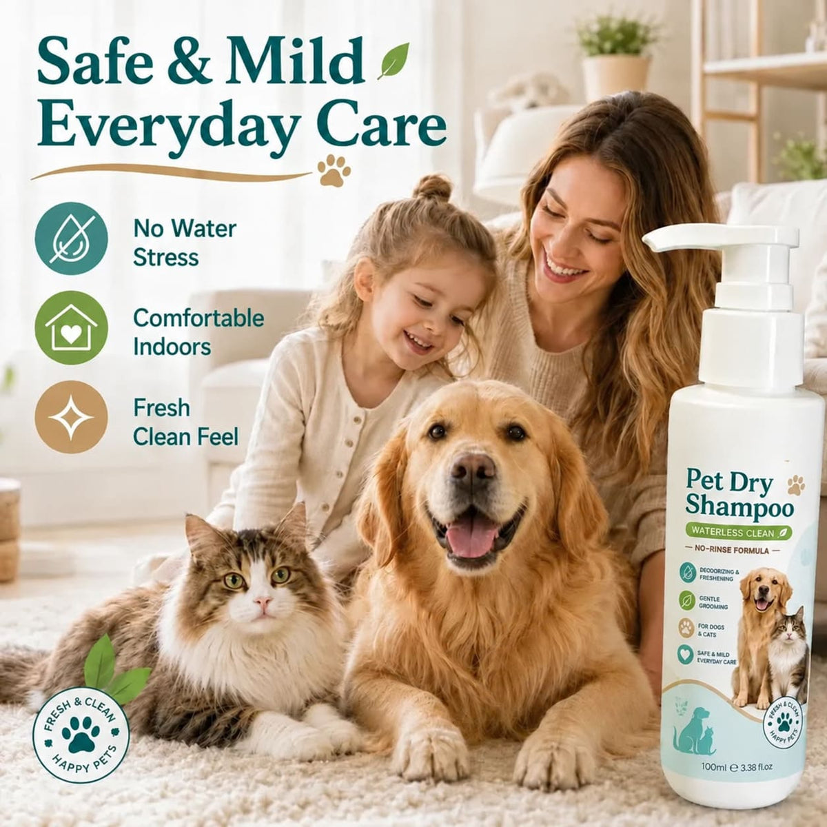 Free Pet Shampoo Mousse