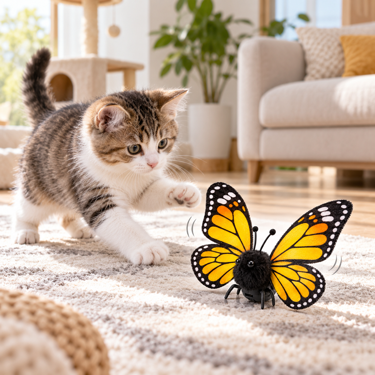 Movable-Wing Butterfly Collection – Three Color Styles