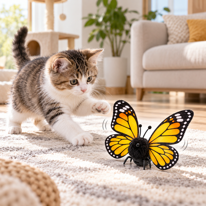 Movable-Wing Butterfly Collection – Three Color Styles