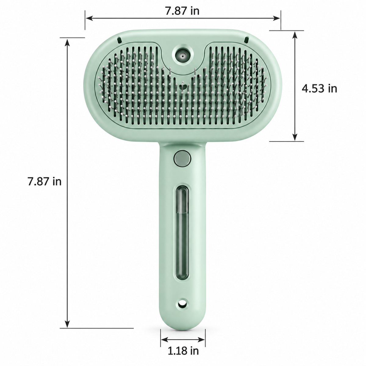 Pet Spray Grooming Comb Set – Green, White & Pink Options