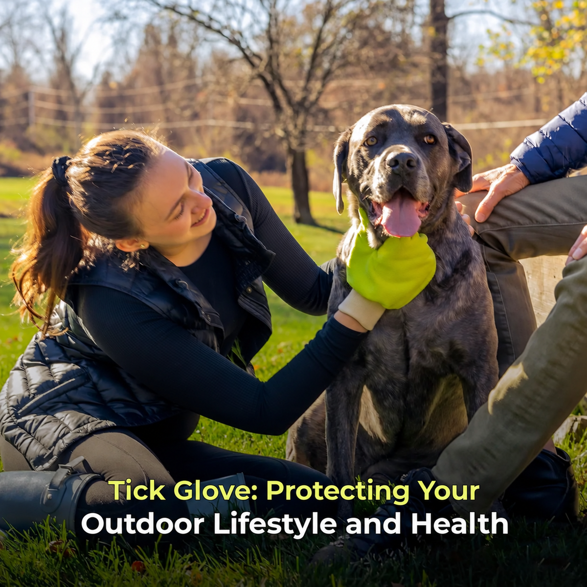 🐾 Pet Tick Removal Glove — Easy Tick Checks After Every Outdoor Adventure 🧤