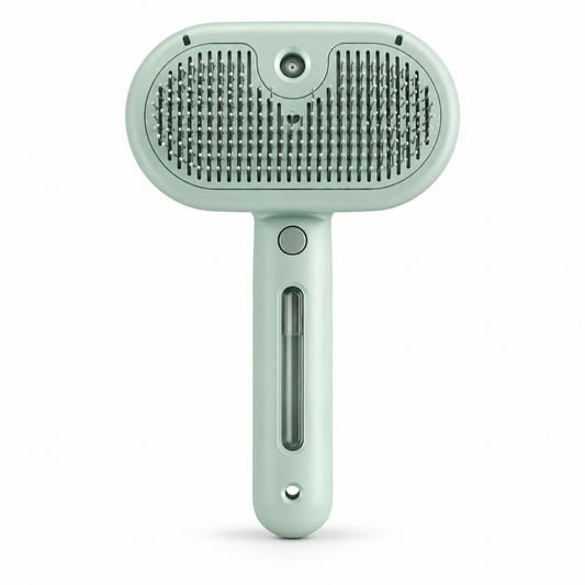 Pet Spray Grooming Comb Set – Green, White & Pink Options